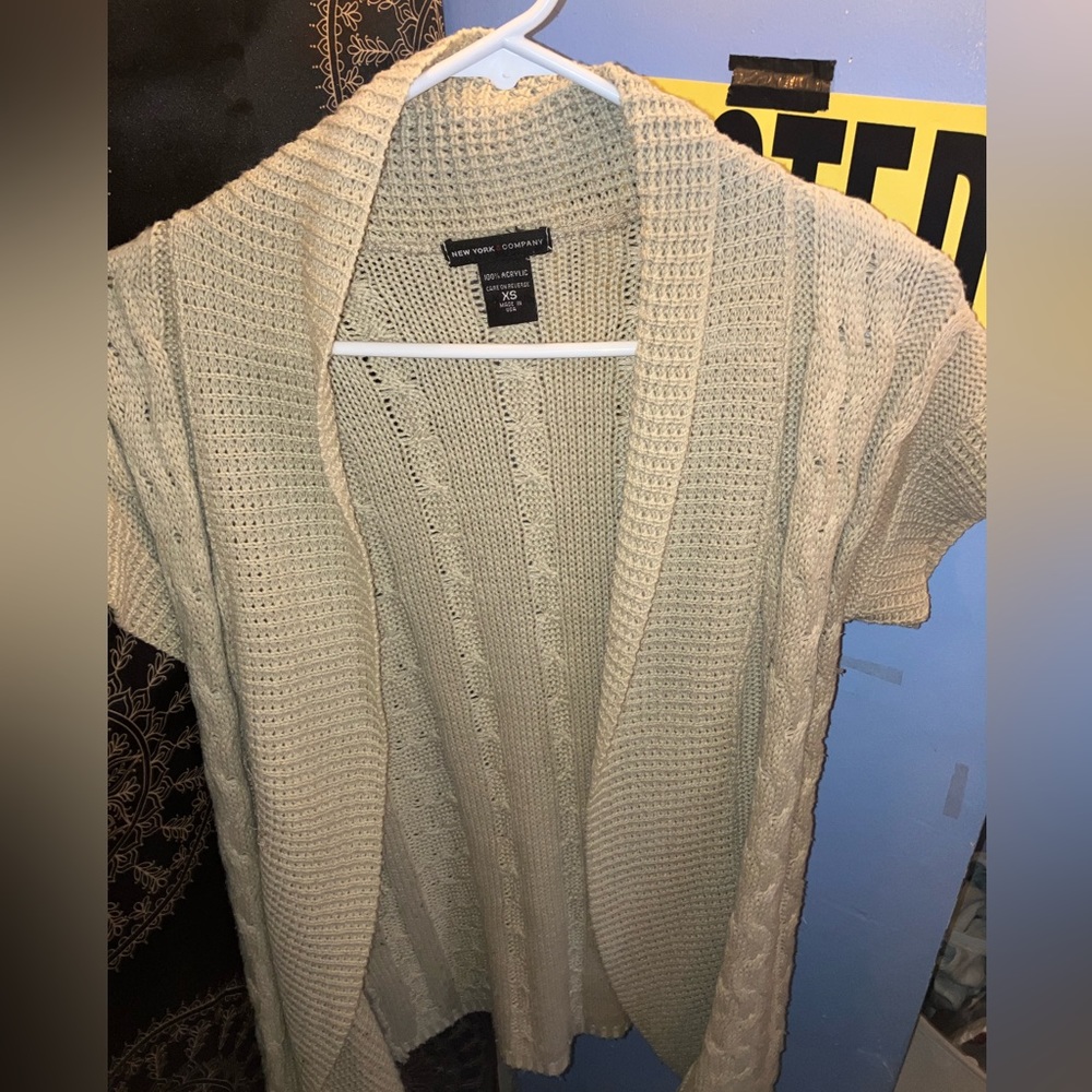 Pullover Cardigan